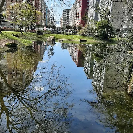 شقة Vigo, Alquilo Piso Grande, Ideal Vacaciones فيجو